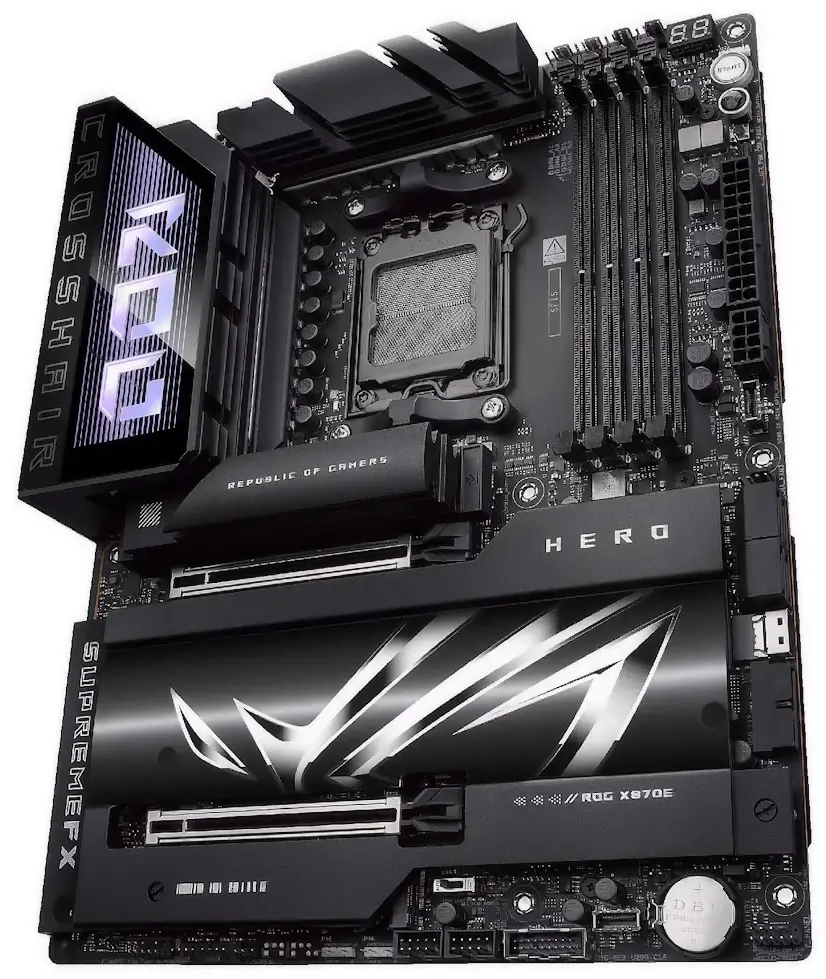Montaje Placa Base ASUS ROG CROSSHAIR X870E DARK HERO Navalafuente Navalafuente PC - Montaje Placa Base ASUS ROG CROSSHAIR X870E DARK HERO Navalafuente